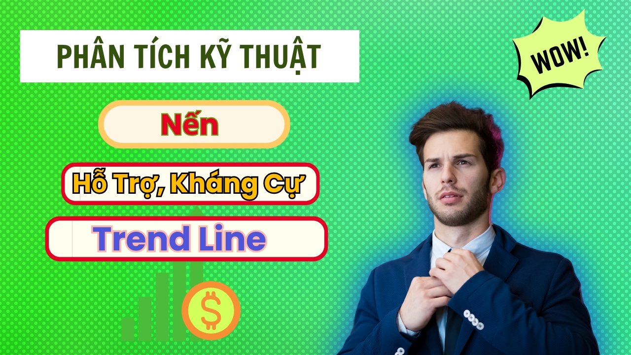 NẾN – HỖ TRỢ KHÁNG CỰ – TREND LINE